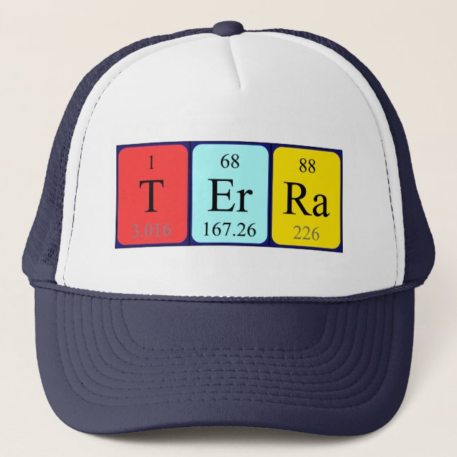 Terra periodic table name hat (Front)