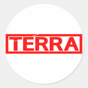 Terra Stamp Classic Round Sticker