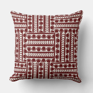 Terra Tribal Pillow: Earthy Rhythm Cushion