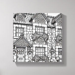 Terrace House #11 Canvas Print