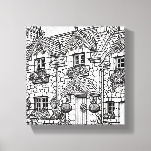 Terrace House #22 Canvas Print