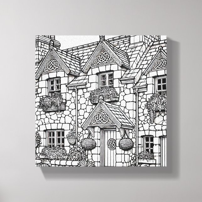 Terrace House #22 Canvas Print (Front)