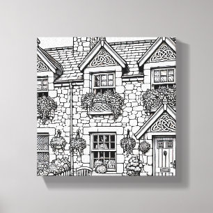 Terrace House #24 Canvas Print