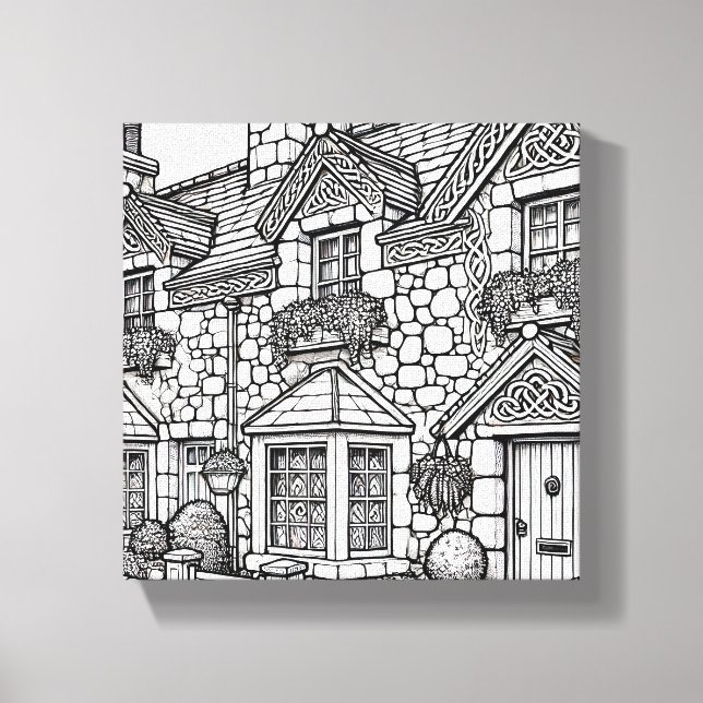 Terrace House #41 Canvas Print (Front)