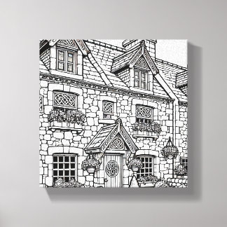 Terrace House #42 Canvas Print