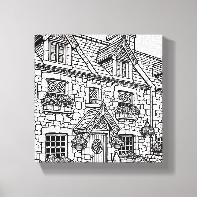 Terrace House #42 Canvas Print (Front)