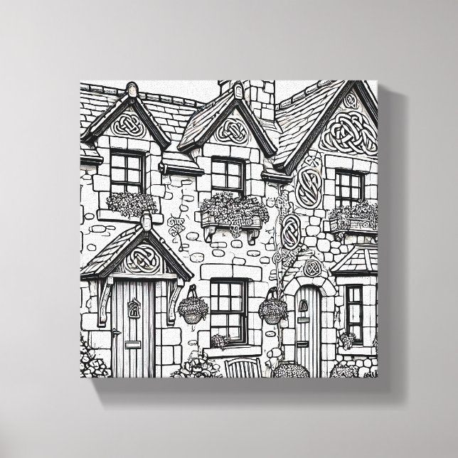 Terrace House #45 Canvas Print (Front)