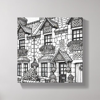 Terrace House #46 Canvas Print