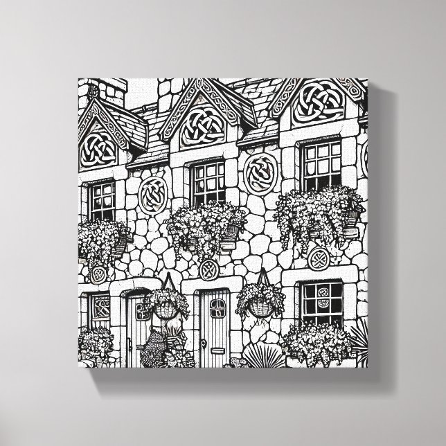 Terrace House #47 Canvas Print (Front)