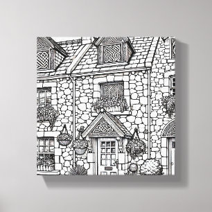 Terrace House #49 Canvas Print