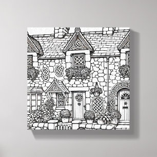 Terrace House #6 Canvas Print