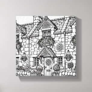 Terrace House #9 Canvas Print