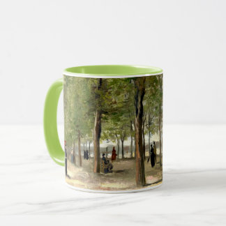 Terrace in Luxembourg Gardens (1886) Van Gogh Art Mug