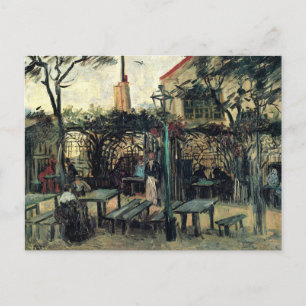 Terrace of a Cafe, Montmartre by Vincent van Gogh Postcard