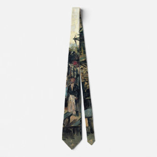 Terrace of a Cafe, Montmartre by Vincent van Gogh Tie