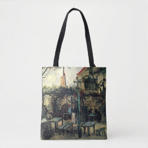 Terrace of a Cafe, Montmartre by Vincent van Gogh Tote Bag