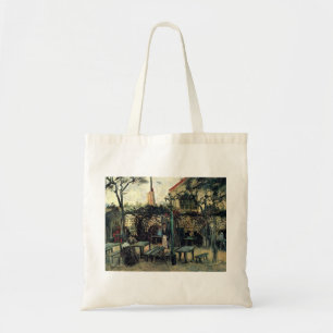 Terrace of a Cafe on Montmartre La Guinguette Tote Bag