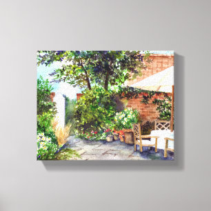 Terrace of The Manor House, York Canvas Print