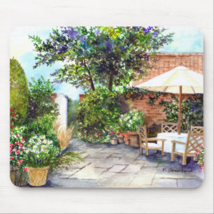 Terrace of The Manor House, York Mouse Mat