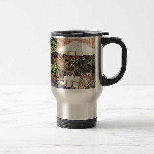 Terrace of The Manor House, York Travel Mug