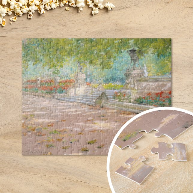 Terrace, Prospect Park | William Merritt Chase Jigsaw Puzzle (Creator Uploaded)
