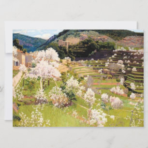 Terraced Garden in Mallorca Card