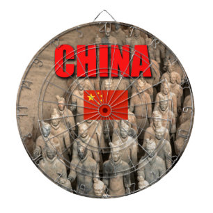 Terracotta Army China - Professional Photo Dartboard