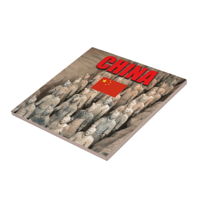 Terracotta Army China - Professional Photo Tile (Side)