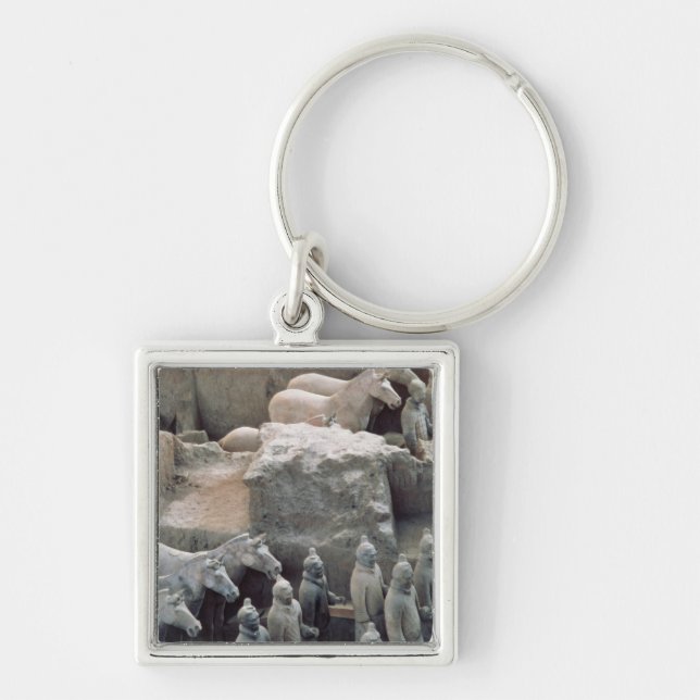 Terracotta Army, Qin Dynasty, 210 BC Key Ring (Front)