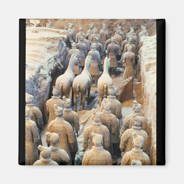 Terracotta Army, Qin Dynasty, 210 BC Magnet (Front)