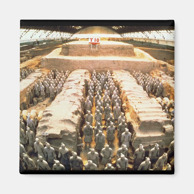 Terracotta Army, Qin Dynasty, 210 BC Magnet (Front)