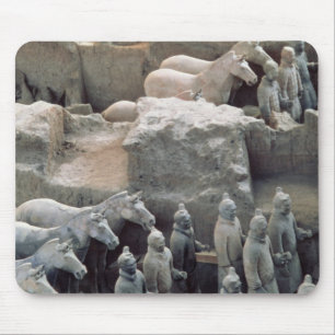 Terracotta Army, Qin Dynasty, 210 BC Mouse Mat