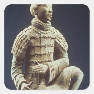 Terracotta Army, Qin Dynasty, 210 BC Square Sticker