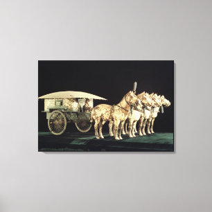 Terracotta Army, Qin Dynasty Canvas Print