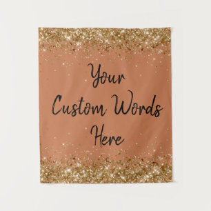 Terracotta Backdrop Birthday Party Photo Booth Tapestry