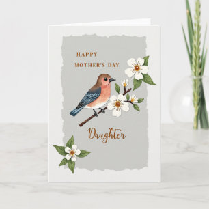 Terracotta Bird Mothers Day Card