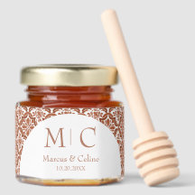 Terracotta Burnt Orange Edible Wedding