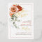 Terracotta Burnt Orange Eucalyptus Floral Wedding 