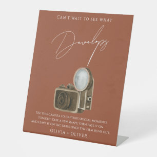 Terracotta can’t wait to see what develops sign