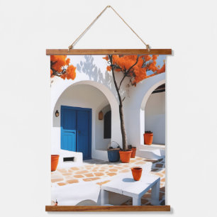 Terracotta Dreams in Greece Hanging Tapestry