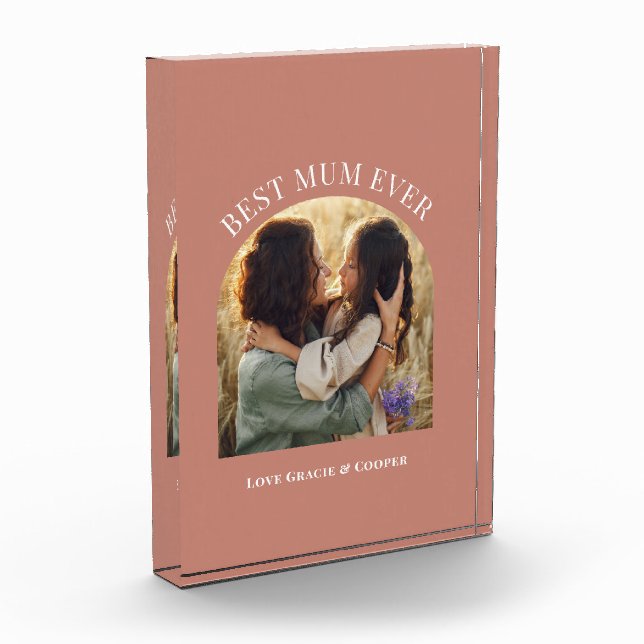 terracotta elegant arch photo typography best mum block (Left)