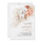 Terracotta Floral Pampas Grass Tropical Wedding
