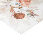 Terracotta Flowers Pampas Grass Tropical Bohemian