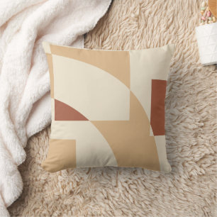 Terracotta geometry part-2 cushion