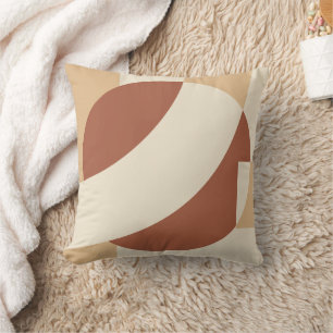Terracotta geometry part-4 cushion
