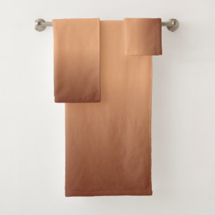 Terracotta Gradient  Bath Towel Set