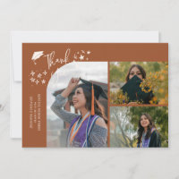 Terracotta Hand Written Thank You Multi Photo