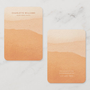 Terracotta Layers Jewelry Display Card