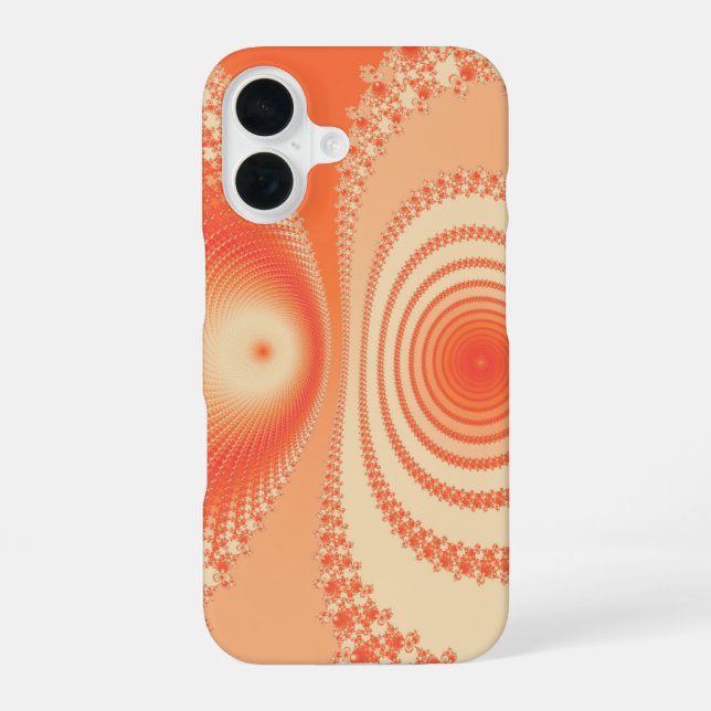 Terracotta Mist iPhone 16 Case (Back)