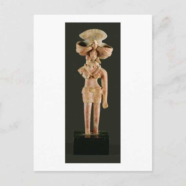 Terracotta Mother Goddess, Mohenjodaro, 2300-1750 Postcard (Front)